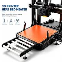 Maßgefertigte 12V 24V 110V 220V Elektrische Flexible Heizmatte Gummi-Silikon-Heizgerät Silikon-Heizmatte für 3D-Drucker EV-Batterie