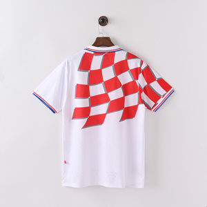 Miễn Phí Vận Chuyển Để Croatia Retro Bóng Đá Áo Sơ Mi Đồng Phục 1998 Hot Bán Retro Bóng Đá Jersey - Product Image 1