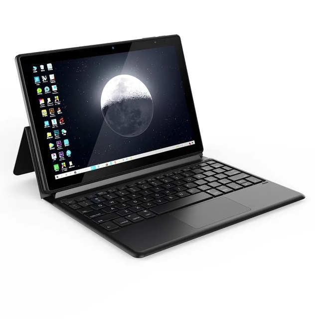 2026 Hot Sales Factory OEM 2 in 1 Wifi Tablet Window 10.1inch Window 10 Notebook Laptop 2+32gb Laptop Tablet PC with Keyboard