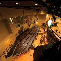 Plateformes de chœur Topfinger 2026 à prix avantageux, plateformes assises modulaires, scène intelligente pour les événements scolaires, spectacle de chœur, plateforme de scène