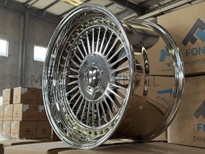 Mingyue Sliver Machine Face para BMW <span class=keywords><strong>Alpina</strong></span> Series 3 5 7 530i 540i E46 19X9 19X10 5X112 5X120 Rueda de coche de pasajeros escalonada 112 - Product Image 5