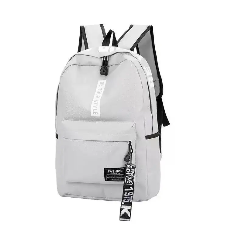 Grosir murah logo kustom tas punggung untuk sekolah dewasa ransel siswa kapasitas besar