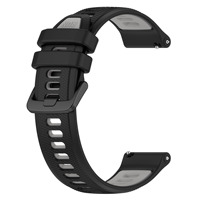 Bracelets de montre en silicone bicolore SWstrap pour Garmin Forerunner 265, accessoires de montre intelligente, bracelet de montre