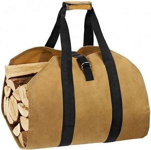 Échantillon Gratuit – Sac de Transport Pliant pour Bois de Chauffage en Toile, Ultra-Résistant - Product Image 1