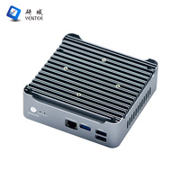 Factory Firewall Intel Celeron Computer Pc Mini Pc J4125 4G Modul Computer Router Pfense Support 4 Gigabit LAN