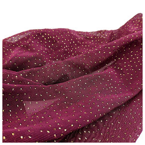 YDM13 4 способа, эластичная блестящая сетчатая ткань, мягкая прозрачная сетчатая ткань с блестками - Product Image 4