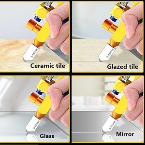 <span class=keywords><strong>Coupe</strong></span>-<span class=keywords><strong>verre</strong></span> professionnel 2-en-1 pour carrelage, outil de dé<span class=keywords><strong>coupe</strong></span> de carreaux, <span class=keywords><strong>coupe</strong></span>-porcelaine, <span class=keywords><strong>coupe</strong></span>-céramique, outil de construction, grattoir manuel pour sols, <span class=keywords><strong>coupe</strong></span> de bordures - Product Image 3