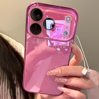 Coque de téléphone en verre trempé plaqué tendance pour iPhone 17 16 15 14 13 12 11 Pro Max, protection de l'objectif de l'appareil photo, antichoc, finition brillante