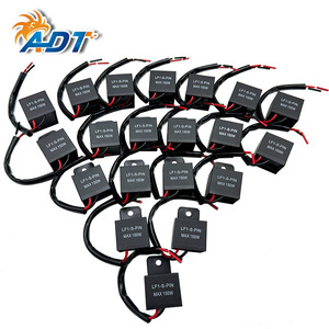 Relais de clignotant LED pour motos ADT LF1-S-PIN 12V, contrôle de la fréquence des clignotants - Product Image 3