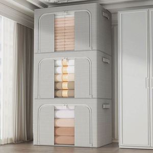 Clothing <b>Storage</b> Box Household Sustainable Multifunction Customizable Large Capacity Wardrobe Organizer - Product Image 2