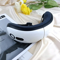Hochwertiges Luftkompressionsdruck-Augen massage gerät Vibrations wärme mit entspannender Musik HEAD MASSAGER
