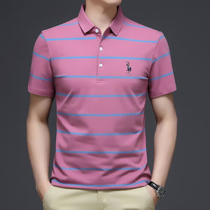 Estate due colori Polo De Hombre <span class=keywords><strong>Moda</strong></span> 2023 di alta qualità camicie Golf Polo <span class=keywords><strong>t</strong></span> <span class=keywords><strong>Shirt</strong></span> ricamata su misura Polo per gli uomini - Product Image 4