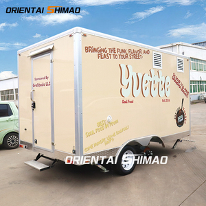 Nouvelle <span class=keywords><strong>remorque</strong></span> de concession de restauration rapide de camion de café et de crème glacée de rue faite de maïs certifiée par le DOT pour les restaurants - Product Image 4