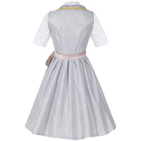 Costume de Carnaval d'Halloween, Tenue d'Oktoberfest Allemande, Ensemble de Pantalon à Bretelles, Vêtement Bavarois Unisexe en Polyester Coupe Ample