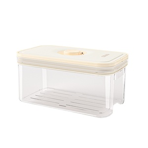 Betsen Nuovo Contenitore Quadrato in ABS <span class=keywords><strong>Sottovuoto</strong></span> Anti-Umidità per Alimenti per Gatti e Cereali, Uso Domestico e per Feste, Grado Alimentare - Product Image 5