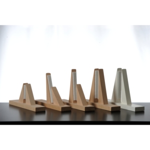 Elbo-Therm piedi in legno per riscaldatori piatti – In bianco 7° - Product Image 1