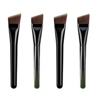 Kuas Foundation Ultra Tipis Rata Bulu Sintetis Kuas Makeup Kuas Concealer Tanpa Sambungan Stok Pabrik