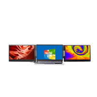 Double moniteur Portable 14 pouces USB C ordinateur HDR affichage Full HD 1920x1080P IPS écran Extender moniteur de jeu pour ordinateurs portables