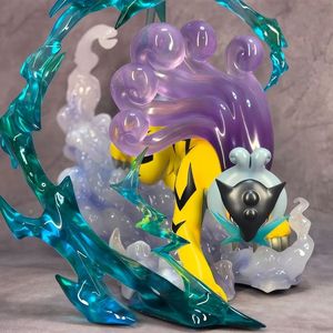 Statuetta Anime Pokemoned Raikou GK con Base Effetto Fulmine, Modellino in PVC da Collezione, Decorazione da Scrivania, Regalo per Fan - Product Image 2