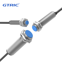Interruptor de proximidad Reed serie GTRIC M18, 5-220V DC AC, sensor de proximidad magnético Reed de efecto Hall de 2 hilos