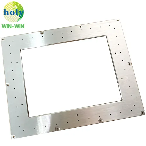 Migliore precisione in lega di alluminio 6061T6 pannello frontale-15 "LCD IP65 parti di fresatura lavorate a CNC impermeabili