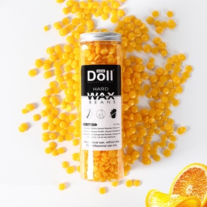 Cera Depilatoria Dura Senza Resina in Grani 400g Arancione Scintillante per Depilazione <span class=keywords><strong>Viso</strong></span> Premium - Product Image 2