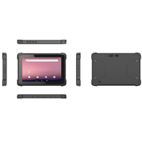 Tablet Android 14 Tangguh MTK T11X 700 Nits Cerah Pemindai Barcode NFC IP65 Tahan Air Baterai 8000mAh Wi-Fi Industri Luar Ruangan