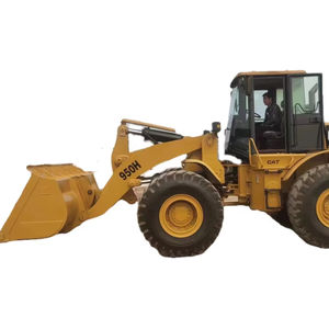 Chargeur sur pneus Caterpillar CAT950H/CAT966H d'occasion de haute qualité Moteur Cat C7 ACERT 18.338 tonnes - Product Image 1