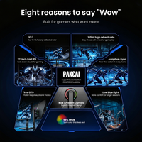 Moniteur LED IPS Gamer personnalisé de 24, 27, 32, 34, 49 pouces, 1K, 2K, 4K, 5K, 165 Hz, 1 ms, pour le jeu