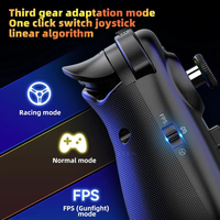 Accesorios de Juego, Control de Juego Inalámbrico BSP D8 Pro, Joystick para Ps4/Ps3/Switch/Android/iOS, Control para Juegos Móviles