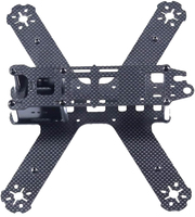 Pièces d'UAV personnalisées en usine de fibre de carbone Kit de cadre de mini drones en fibre de carbone 3K Découpe CNC pour FPV