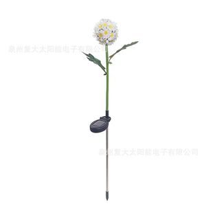 Lámpara Solar de Jardín LED con Forma de Flor de Margarita, Portátil, Resistente al Agua, con Celda Solar Monocristalina y Batería Incluida - Product Image 5