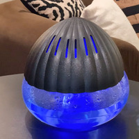 Diffuseur d'aromathérapie à brume fraîche avec lumière LED de luxe, capacité de 0,5 à 2,0 L, pour chambre à coucher, bureau et garage