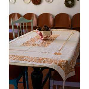 Mantel de Cocina de Lona Romagna con Estampado Étnico, Mantel Rectangular para Bodas, Hoteles y Restaurantes - Product Image 6