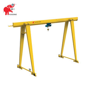 Grúa de pórtico móvil de haz simple montada en riel de alta calidad 15M 20m Span para ventas - Product Image 6