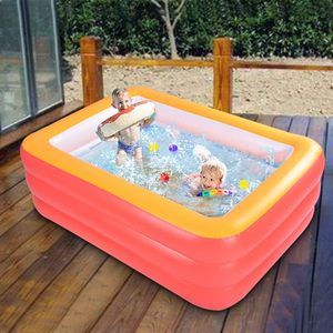 Piscina Inflable Rectangular de PVC Resistente para Niños, para Fiestas Acuáticas en el Patio Trasero - Product Image 5