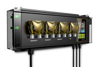 Système de contrôle d'irrigation intelligent PRO-Leaf Aqua-PRO avec pompes péristaltiques, capteur de pH, capteur d'EC, capteur de température, capteur de niveau d'eau