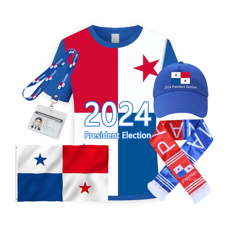 2024 The Republic of Panama President Election Tshirt 100% Cotton Custom Screen Printing T-shirt For Men T Shirt