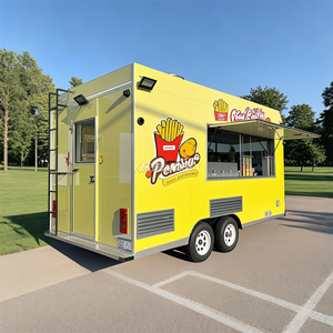 OEM Mobile Food Truck <b>for</b> <b>Sale</b> Catering Kiosk with Fruit Juicer Snack Vending Cart Coffee Food Trailer - Product Image 4