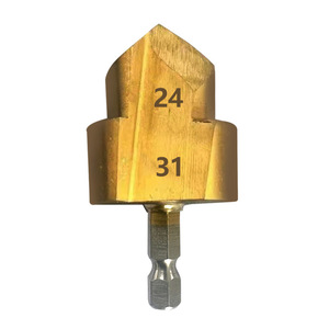 Juego de brocas escalonadas de acero de alta velocidad con vástago hexagonal de 20/25/32 mm para plástico y materiales de diferentes calibres - Product Image 5