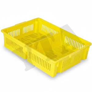 Caja para Pollitos de 2 Secciones con Fondo Perforado, Nueva, Capacidad para 100 Pollitos, 1 Año de Garantía, PP de Súper Calidad, AYTAV, Larga Duración, Resistente a la Temperatura - Product Image 2