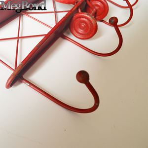 Shabby rosso antico aereo in metallo gancio <span class=keywords><strong>da</strong></span> <span class=keywords><strong>parete</strong></span> per la casa decorativo vecchio aereo <span class=keywords><strong>appendiabiti</strong></span> - Product Image 5
