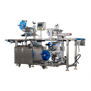 เครื่องติดฉลากขวดสี่เหลี่ยมแบบอัตโนมัติคุณภาพสูง ประสิทธิภาพสูง หน้าจอสัมผัส สำหรับพื้นผิวเรียบ - Product Image 6