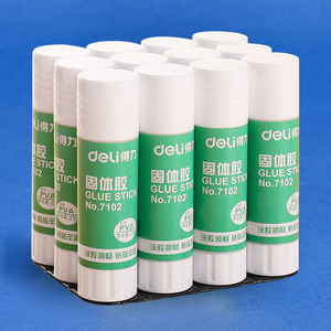 Deli Glue Stick 7103 36g White Solid Glue For Office Student Crafts - Product Image 1