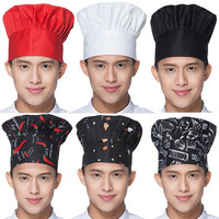 Chapeau de Chef Élastique et Ajustable Personnalisable pour Hommes, Femmes, Unisexe – Idéal pour la Cuisine, la Restauration, les Boulangeries et les Traiteurs