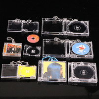 Impression personnalisée Album de musique NFC Mini CD NFC Musique Porte-clés rfid Ic Id Tags Carte
