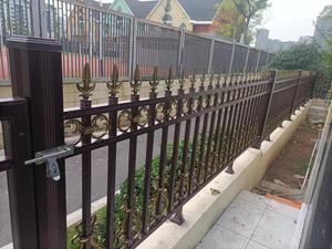 Ringhiera Moderna in Alluminio <span class=keywords><strong>Antracite</strong></span> per Balcone, Design di Lusso con Saldatura Invisibile per Villa e Terrazza, Balaustra per Recinzione da Giardino Contemporanea - Product Image 5