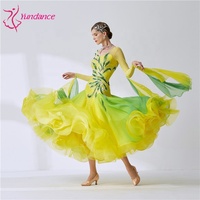 Robe de bal de compétition de danse de salon Yundance B-19567, nouvelle norme nationale, en vente