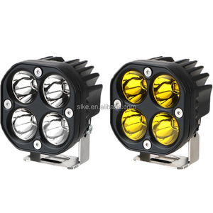Luces LED de Trabajo para Motocicleta de 3 Pulgadas, 40W 3500LM, Focos para ATV, Modificación de Automóviles, Faro Delantero Blanco/Amarillo, Disponibilidad Inmediata de Fábrica - Product Image 4