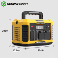 Kits d'éclairage solaire LED pour le camping en plein air, système de panneaux solaires, mini système solaire